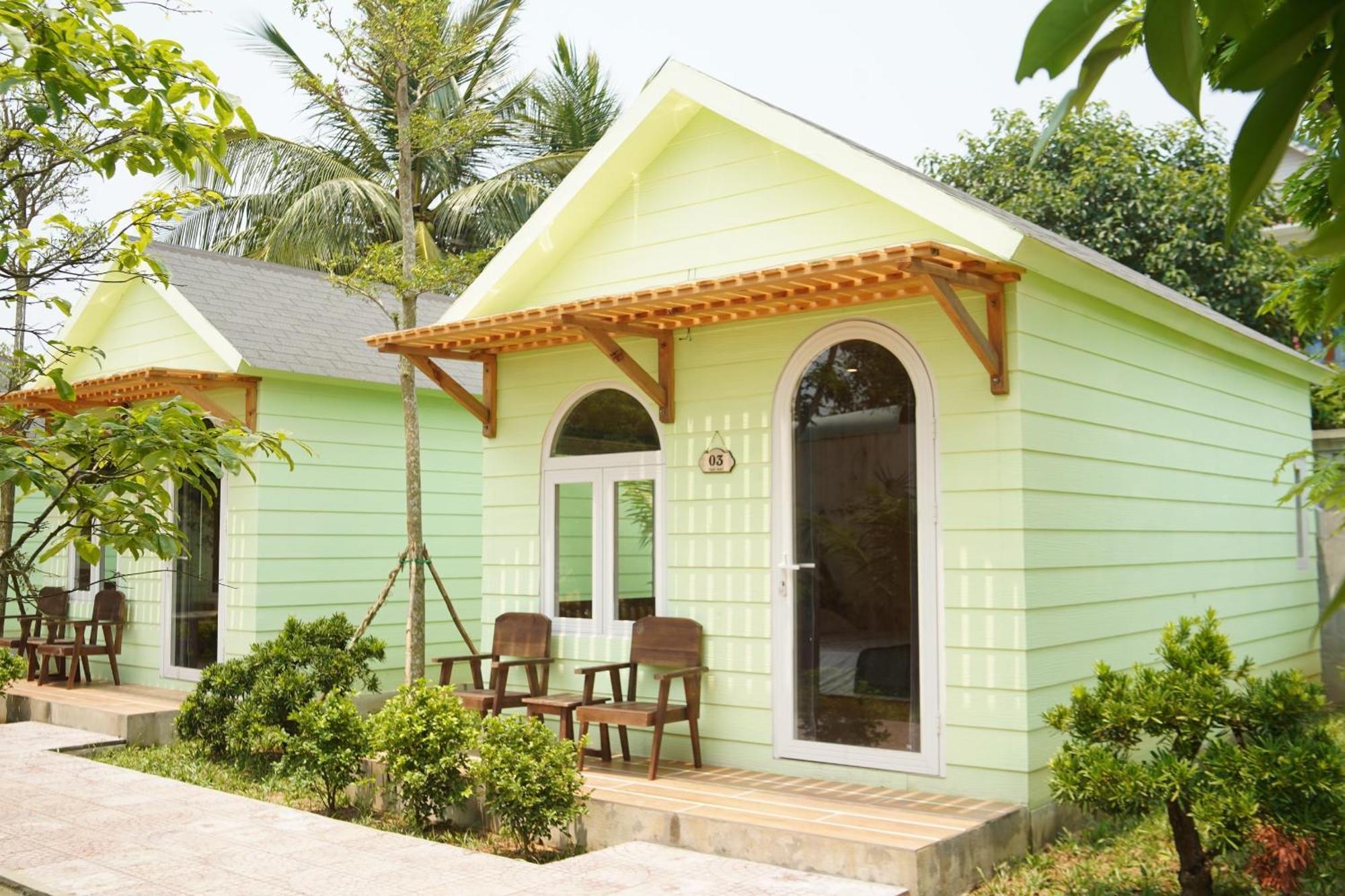 B&H Villa - Villa Has Swimming Pool Lang Co Bagian luar foto