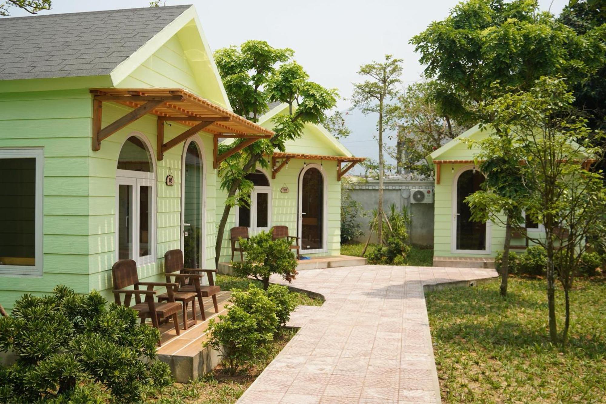 B&H Villa - Villa Has Swimming Pool Lang Co Bagian luar foto